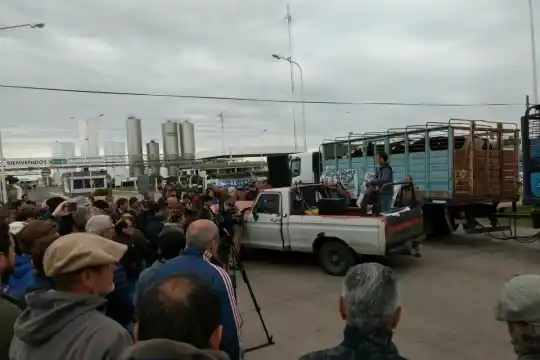 Fuerte protesta de tamberos contra el Gobierno en Trenque Lauquen y General Rodríguez