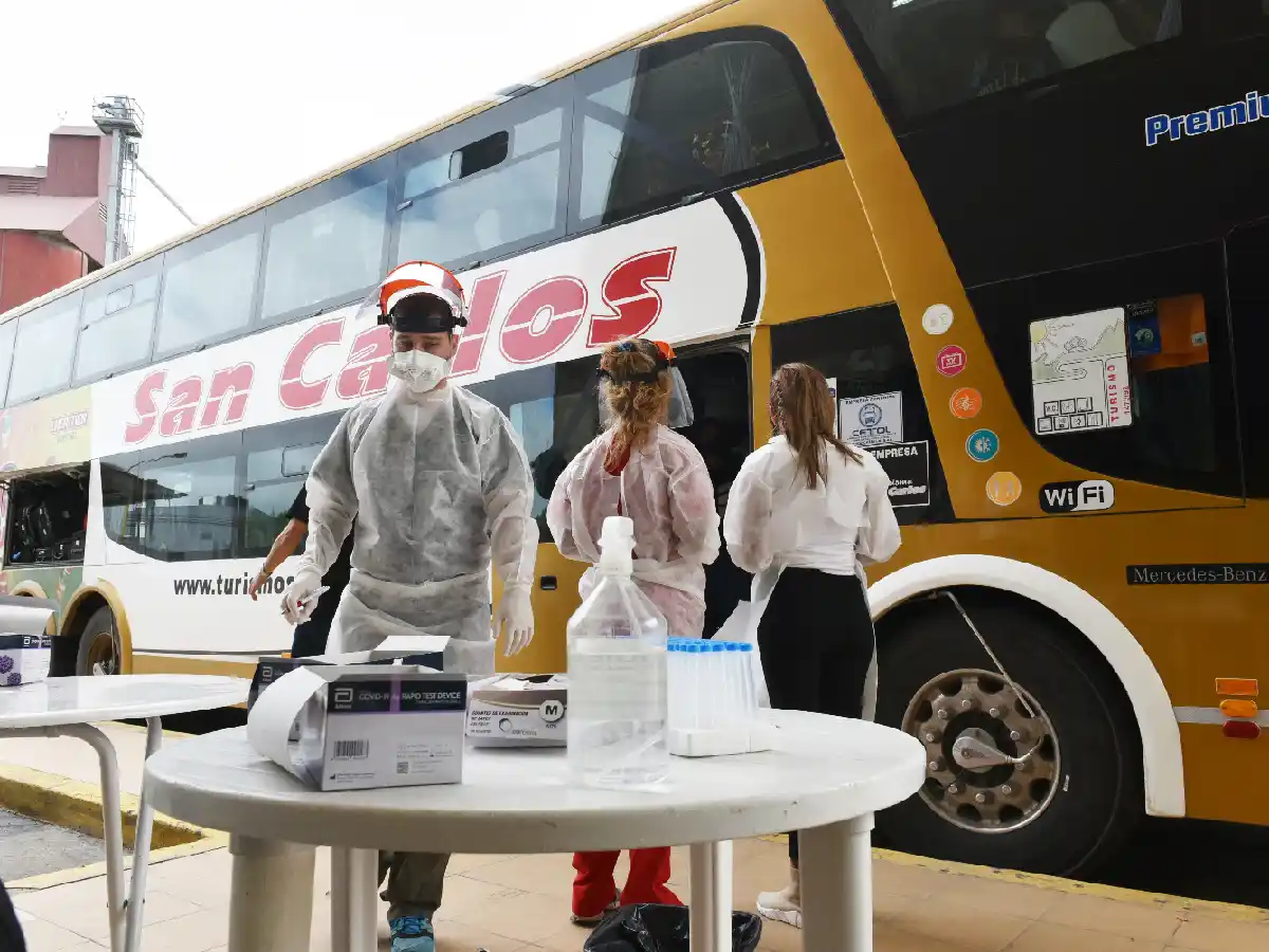 En la Terminal detectaron 14 nuevos casos de covid