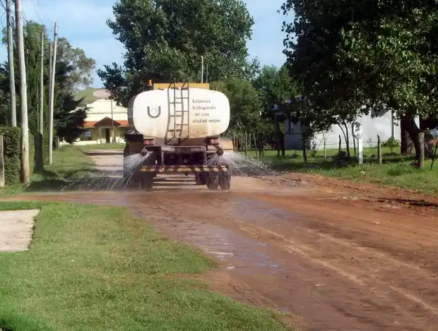 Se pavimentará el camino  hacia el hospital Belgrano