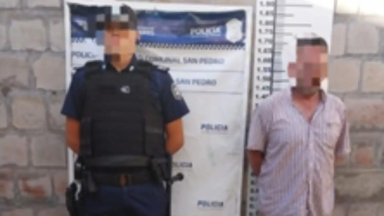 El individuo detenido por disturbios en la vía pública es oriundo de la Ciudad de Buenos Aires.