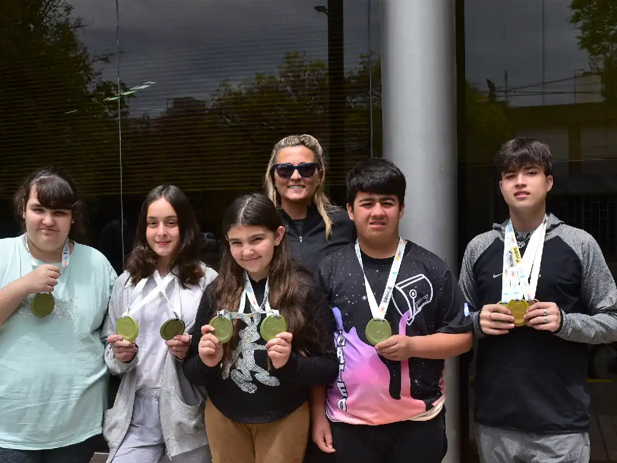 Jóvenes sanfrancisqueños se lucieron en los Juegos Evita