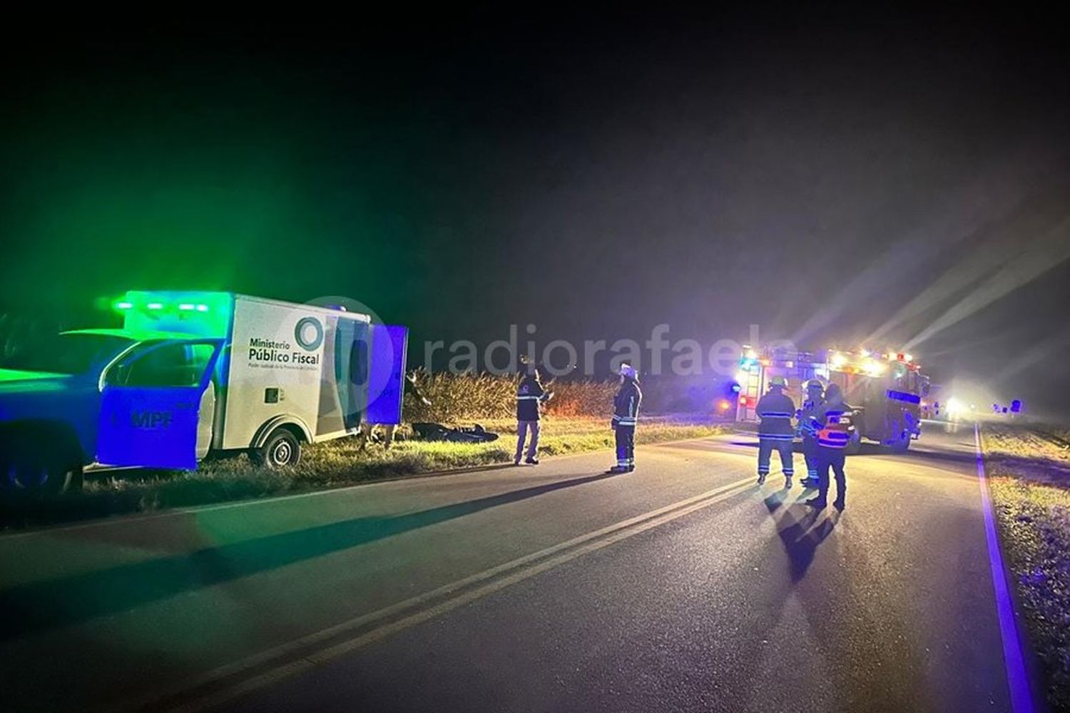 Tragedia en Ruta 17: falleció un masculino tras ser atropellado por una camioneta