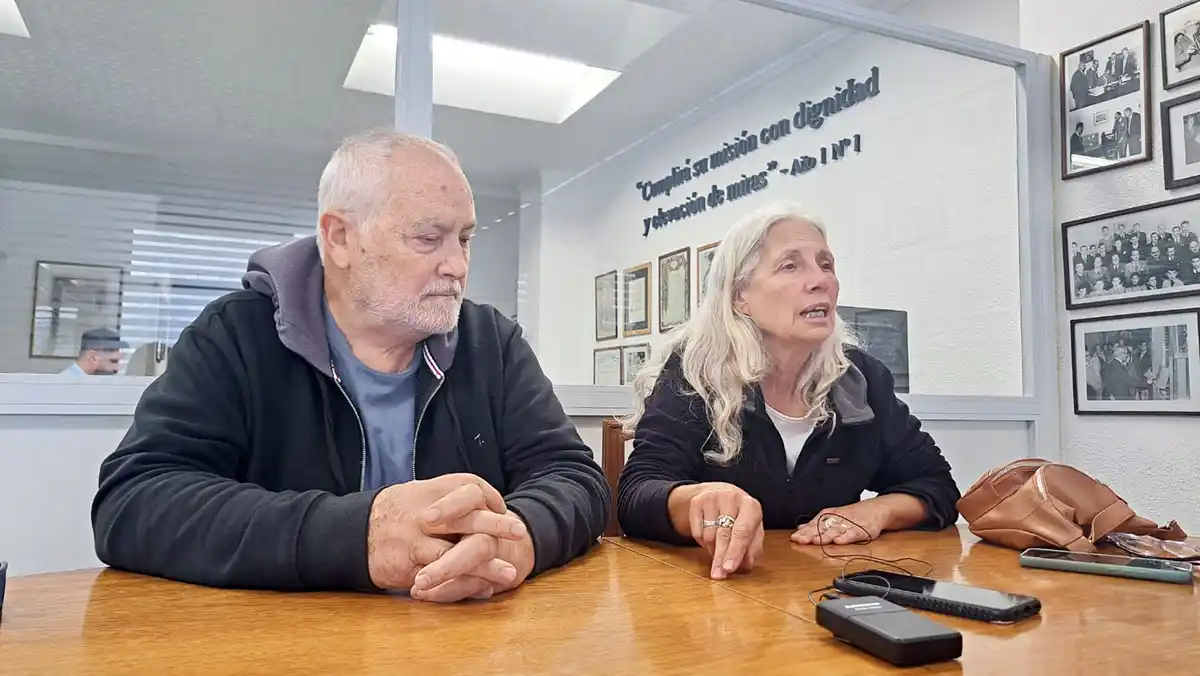 En Ecos Diarios. Adrián Marcenac y Mónica Bouyssede