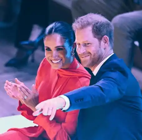 Harry y Meghan dejaron la realeza para mudarse a California. Foto AFP