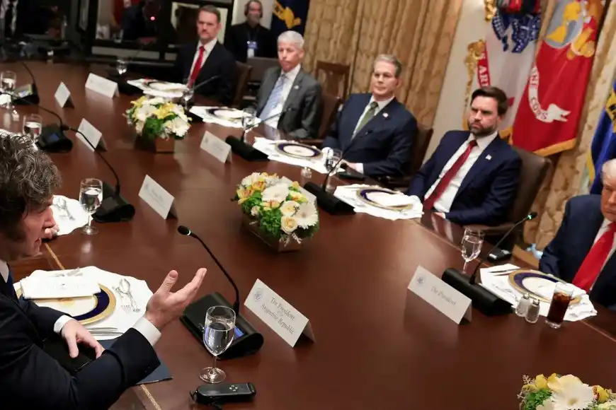 Javier Milei en el Financial Times