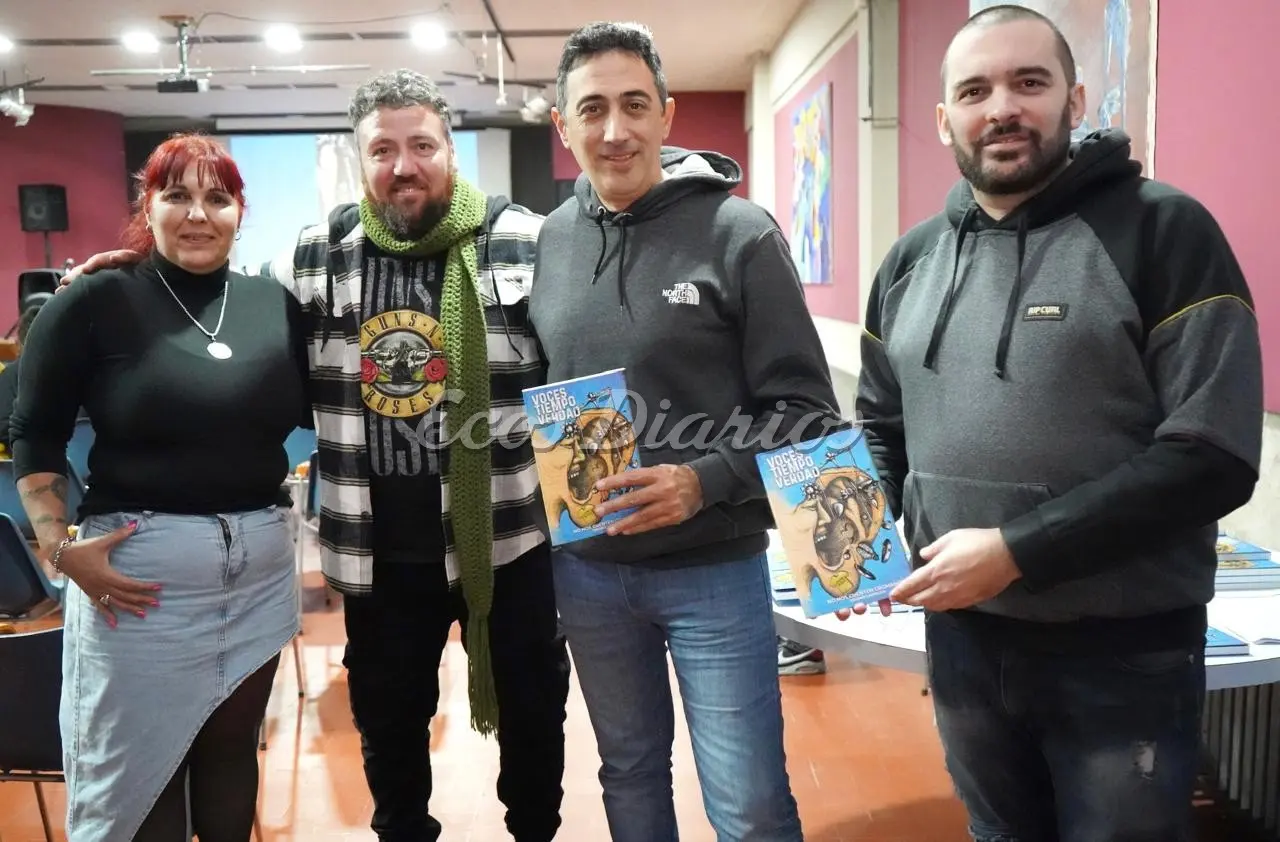 Se presentó el libro "Voces, tiempo, verdad"