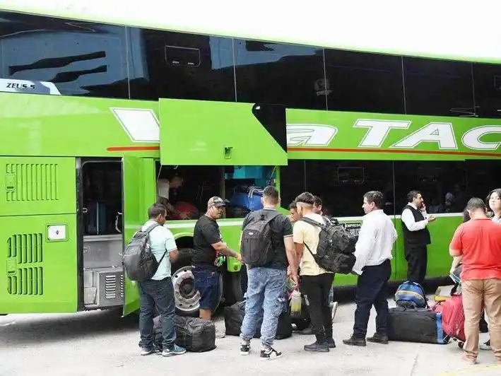 Intenso movimiento en la terminal 
de ómnibus de Formosa por vacaciones
