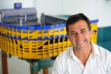 En medio de su campaña, Gribaudo pasa por Tandil