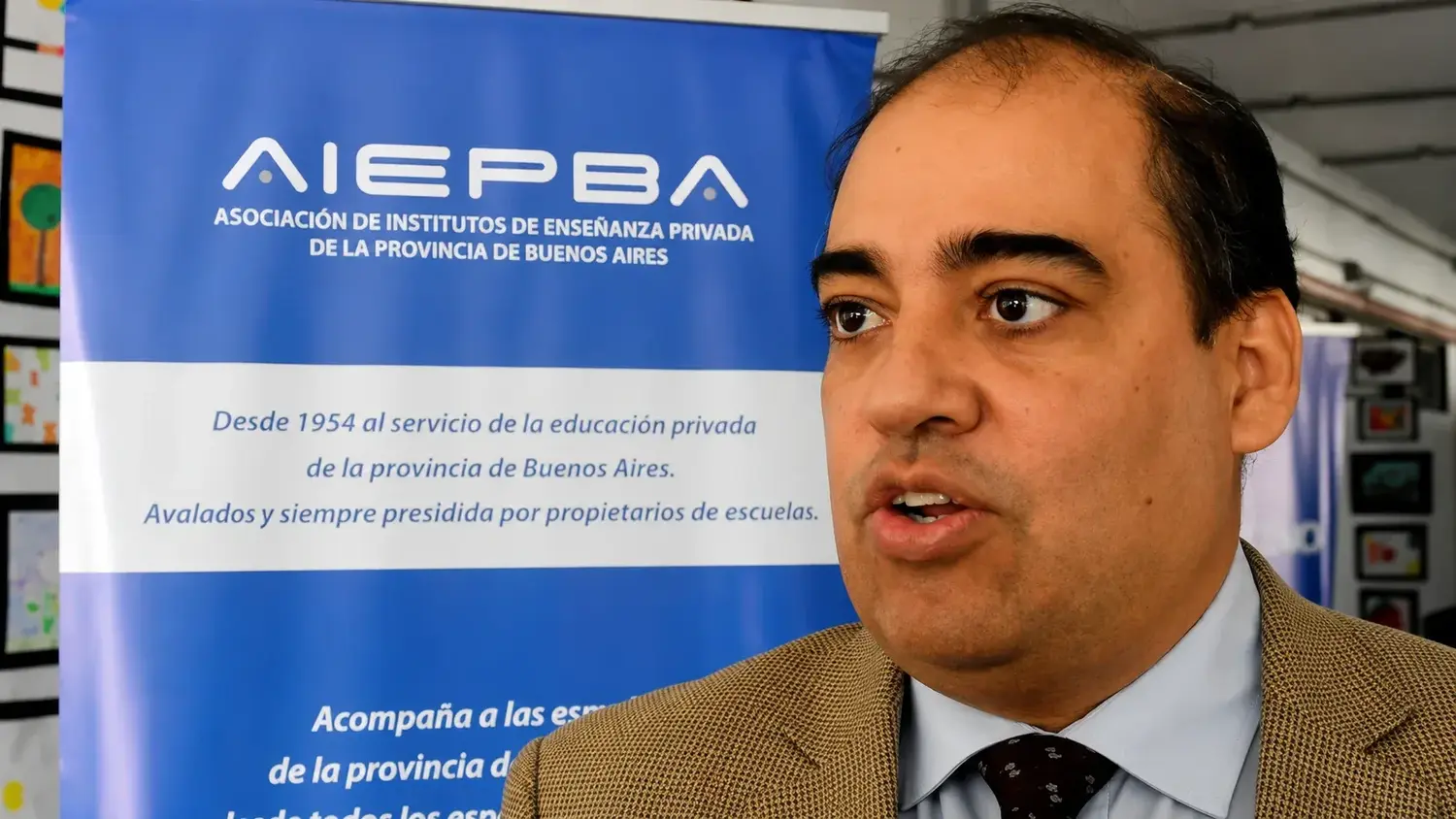Martín Zurita, representante de las instituciones educativas privadas