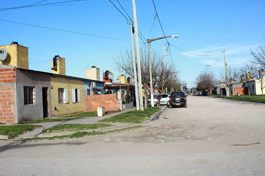 Un barrio azotado por los delincuentes