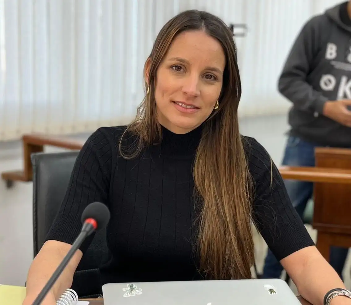 María Paz Caruso, concejal del PJ