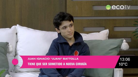 Juani Battolla tiene que someterse a una nueva cirugía