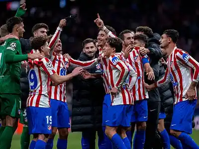 Atlético de Madrid le ganó sobre la hora al Inter