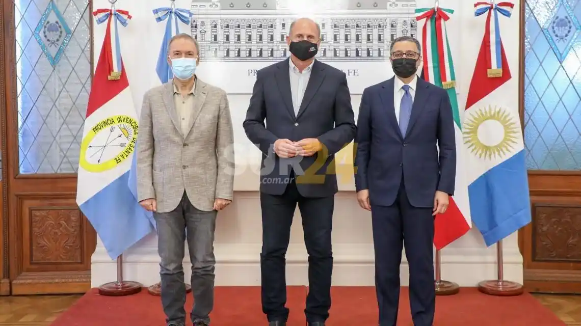 Firmaron convenio para financiamiento del acueducto interprovincial Santa Fe-Córdoba