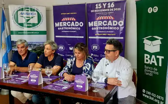 Mercado Gastronómico 2025: toda la info del evento solidario que reunirá a 20 restaurantes de Tandil