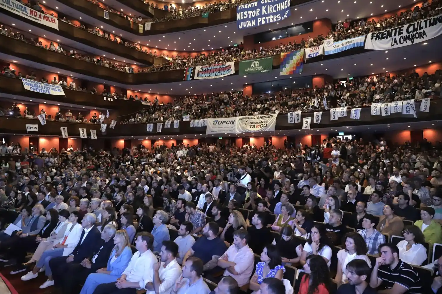 La Sala Ginastera del Teatro Argentino de la ciudad de La Plata.