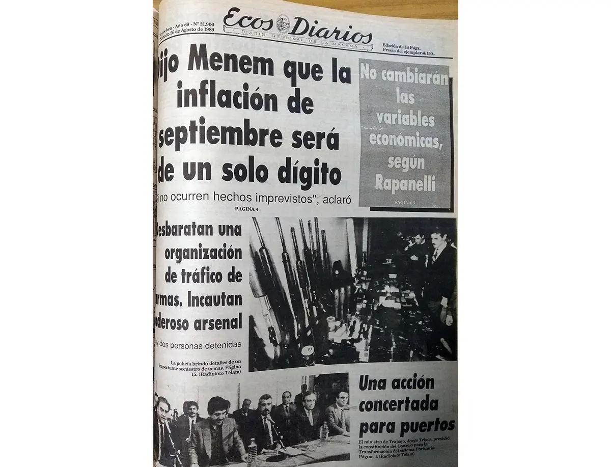 Sábado 26 de agosto de 1989