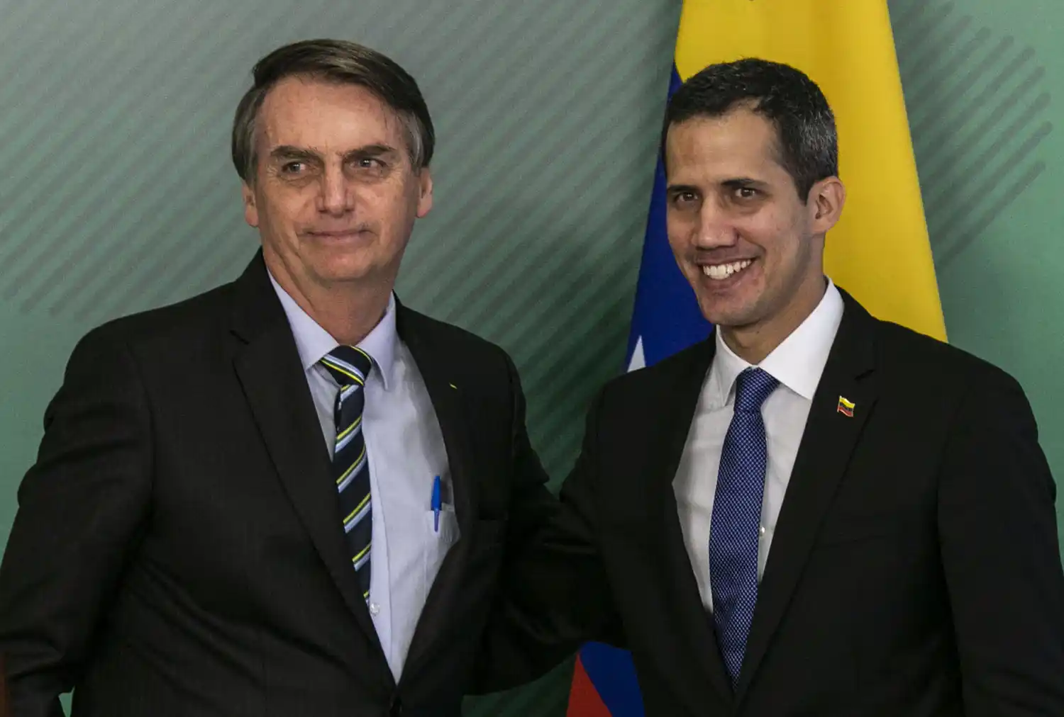 Bolsonaro recibió a Guaidó como la "esperanza" de libertad y democracia para Venezuela