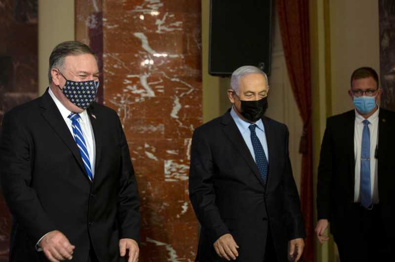 Pompeo realizó una polémica visita a las colonias en territorios palestinos