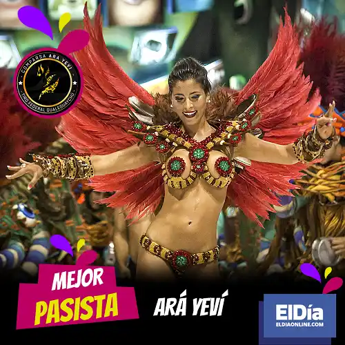 Ará Yeví ganó el premio a la mejor pasista con Marisol Sánchez