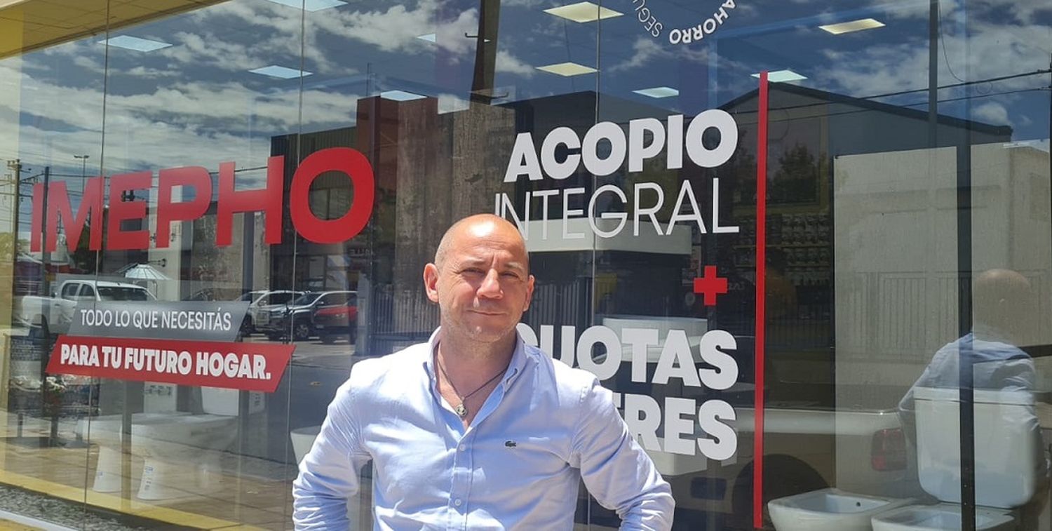 La empresa Imepho llegó a Tandil con sus materiales para la construcción