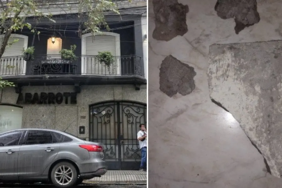 Estaba en un show acústico de un bar y le tiraron con una baldosa desde un edificio vecino: está en terapia intensiva