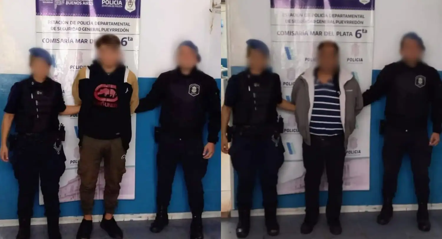 Ambos malvivientes, de 24 y 58 años.