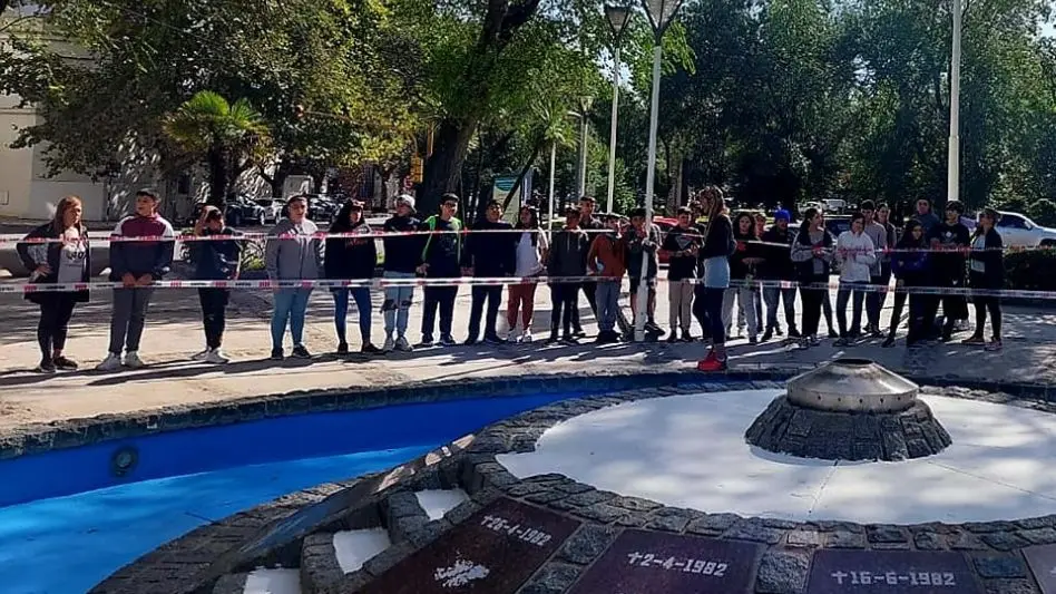 Restauraron el Monumento a los Caídos en la guerra de Malvinas a pocos días del homenaje