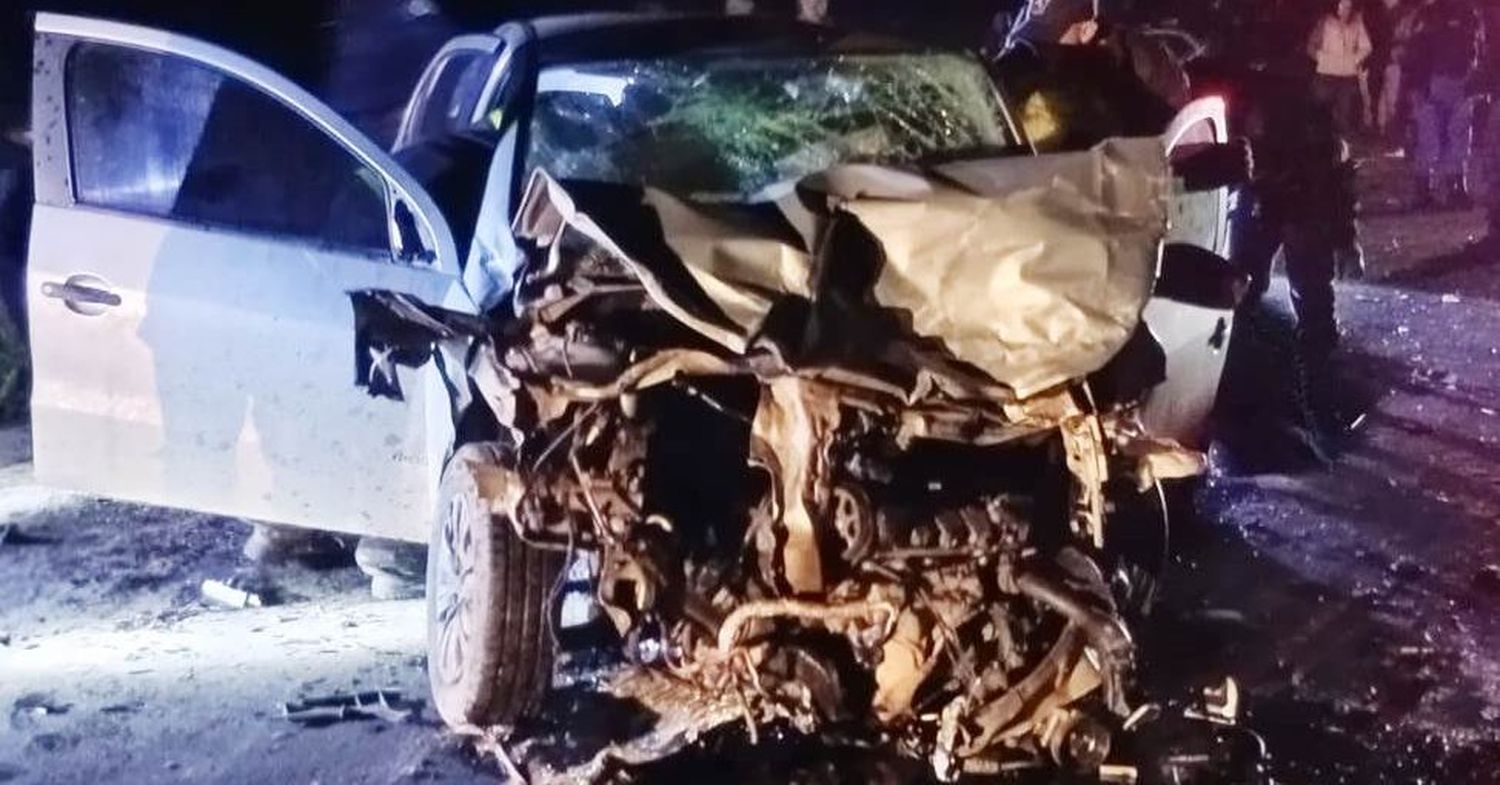 Una mujer murió tras el choque frontal entre dos vehículos sobre la Ruta 86