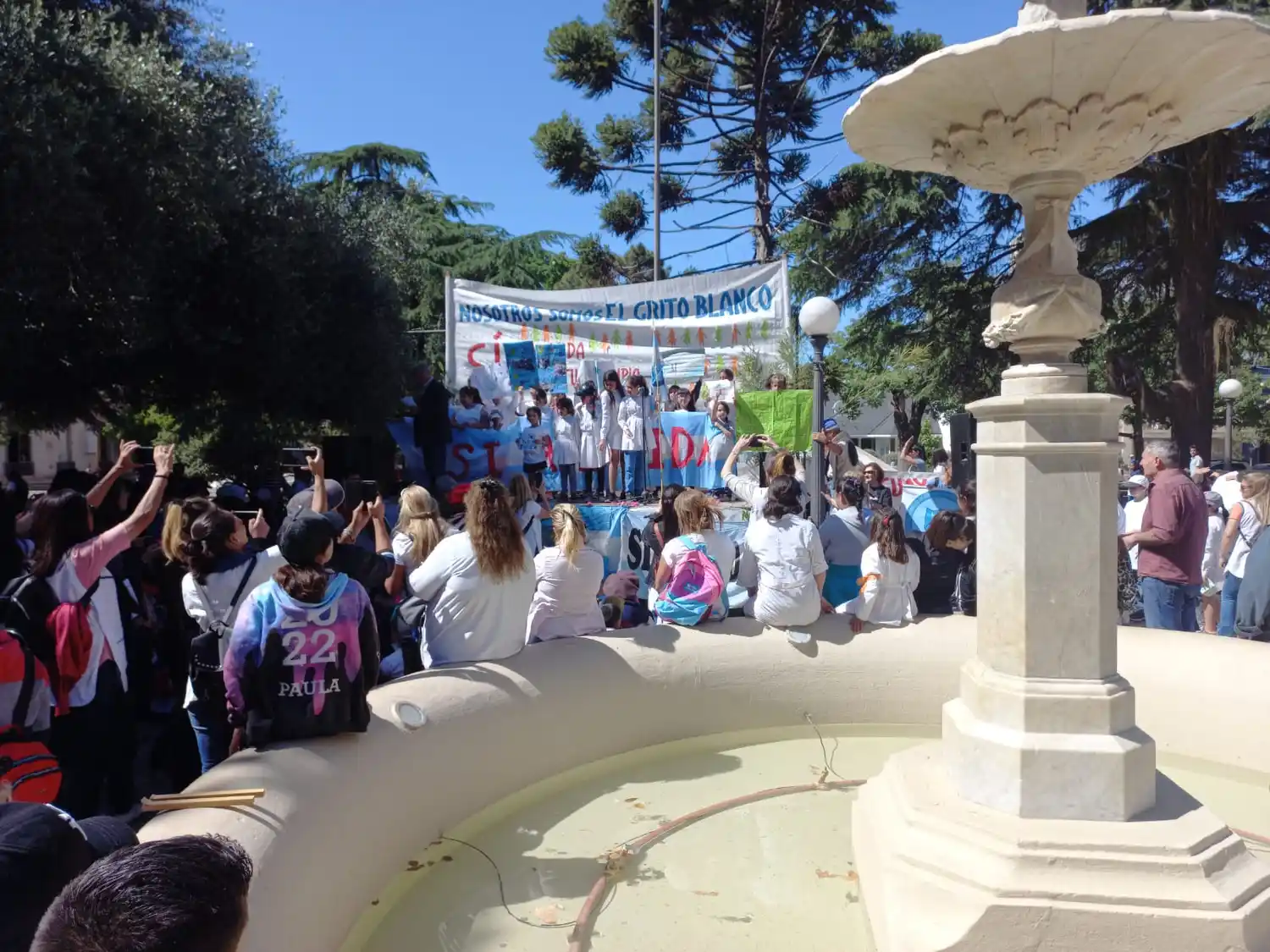 Martín Alazard y el Grito Blanco 2022: “Los chicos siembran conciencia de la importancia de luchar por un ambiente sano”