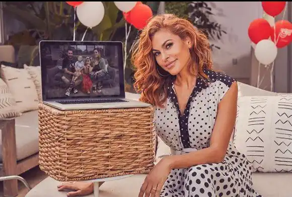 Foto ATERRADORA: Eva Mendes muestra cómo se mantiene bella