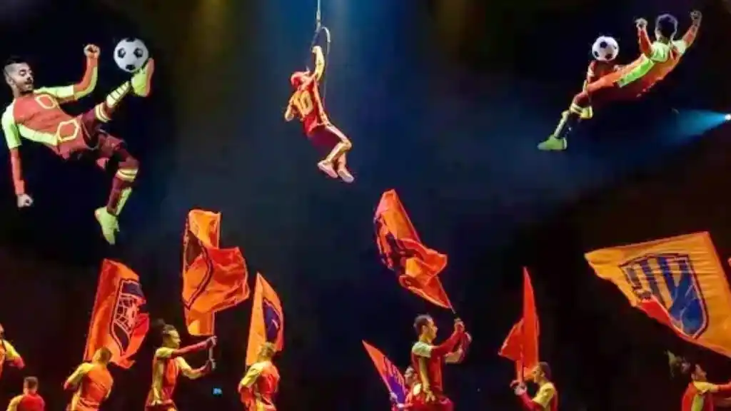 El Cirque du Soleil presentó su espectáculo en agosto de 2023.