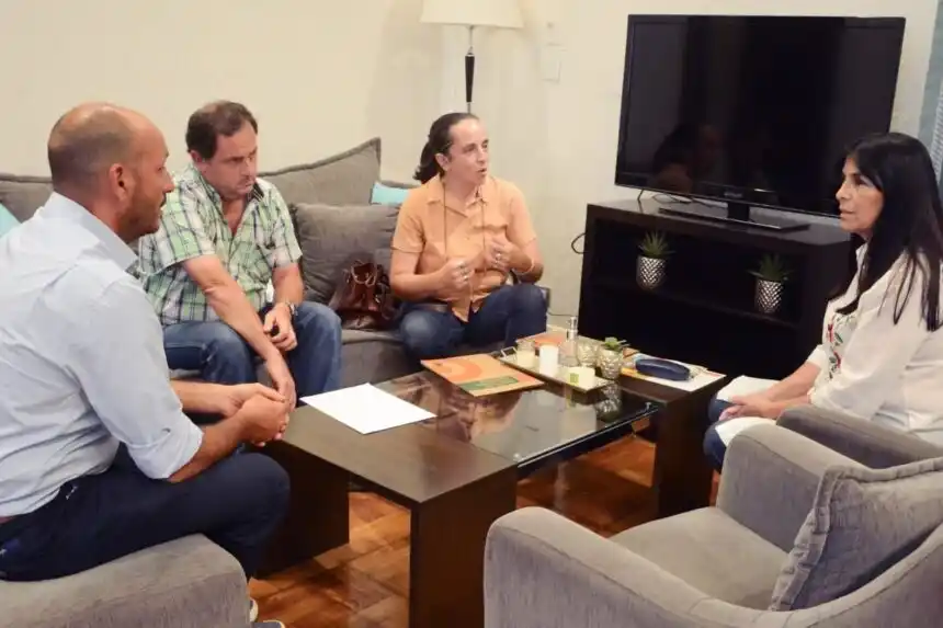 La vicegobernadora se reunió con la Asociación Citricultores  de Concordia