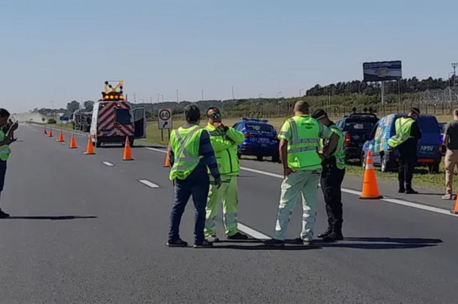 Tragedia: un hombre murió tras ser atropellado por un camión en autopista Rosario-Buenos Aires