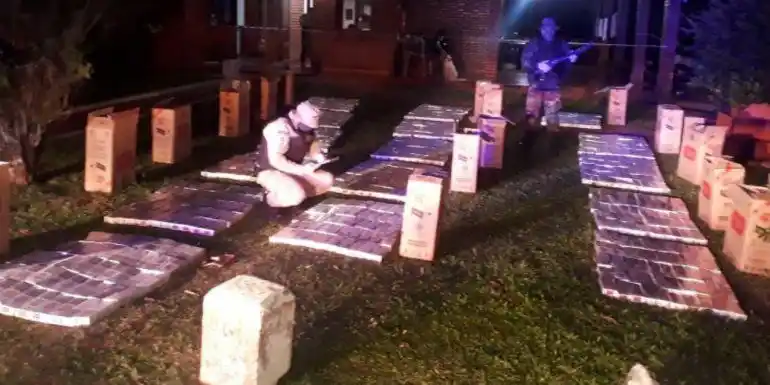 Prefectura secuestró 11.000 atados de cigarrillos contrabandeados de Paraguay