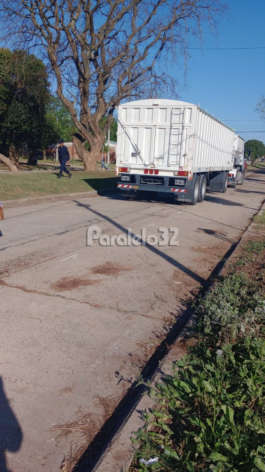 Una menor con lesiones de gravedad al ser arrastrada por un camión