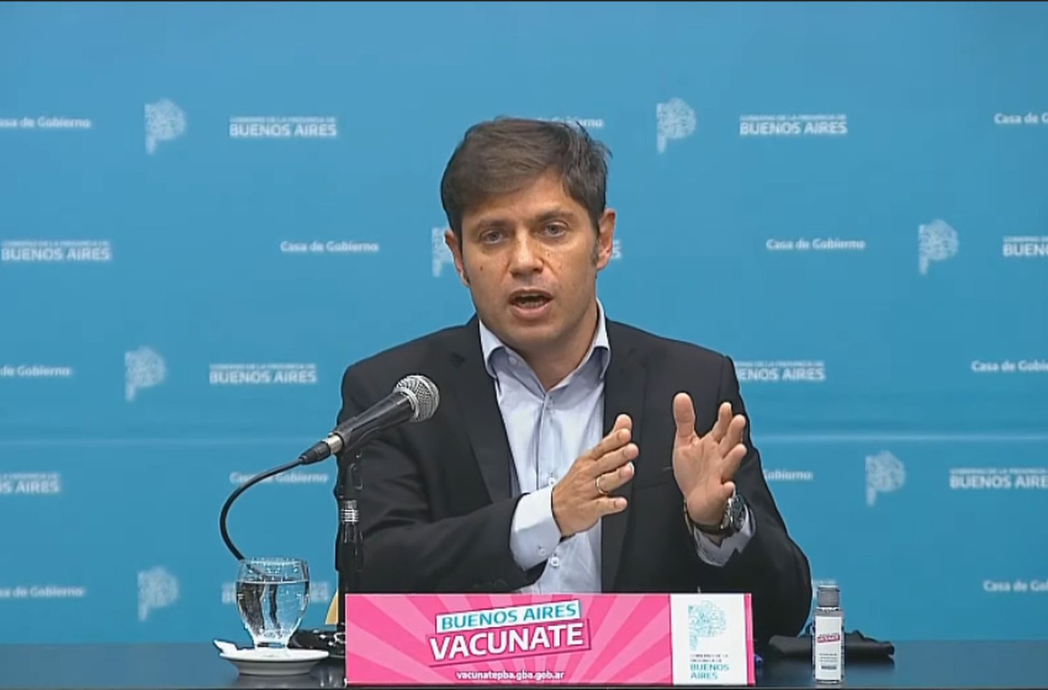 Kicillof confirmó que la Provincia aplicará las restricciones anunciadas por el Presidente