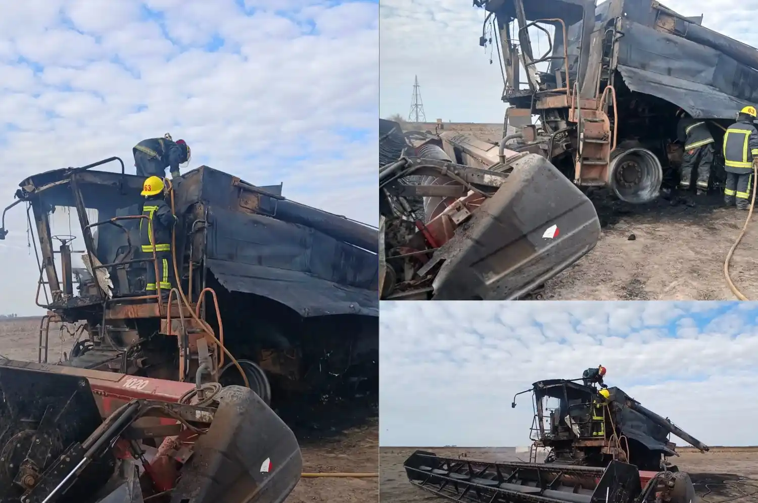 Crédito: Bomberos Voluntarios Ceres