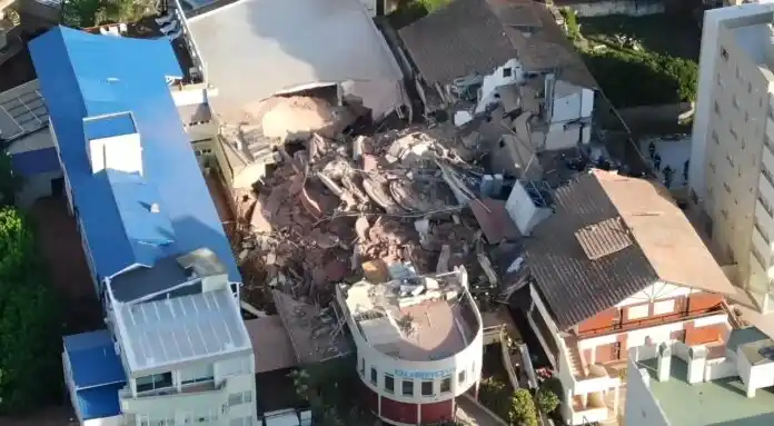 Derrumbe en Gesell: la Municipalidad le apunta a obras clandestinas en el edificio