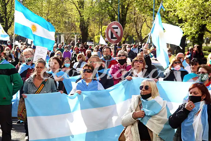 Diferentes consignas contra el Gobierno en todas las marchas