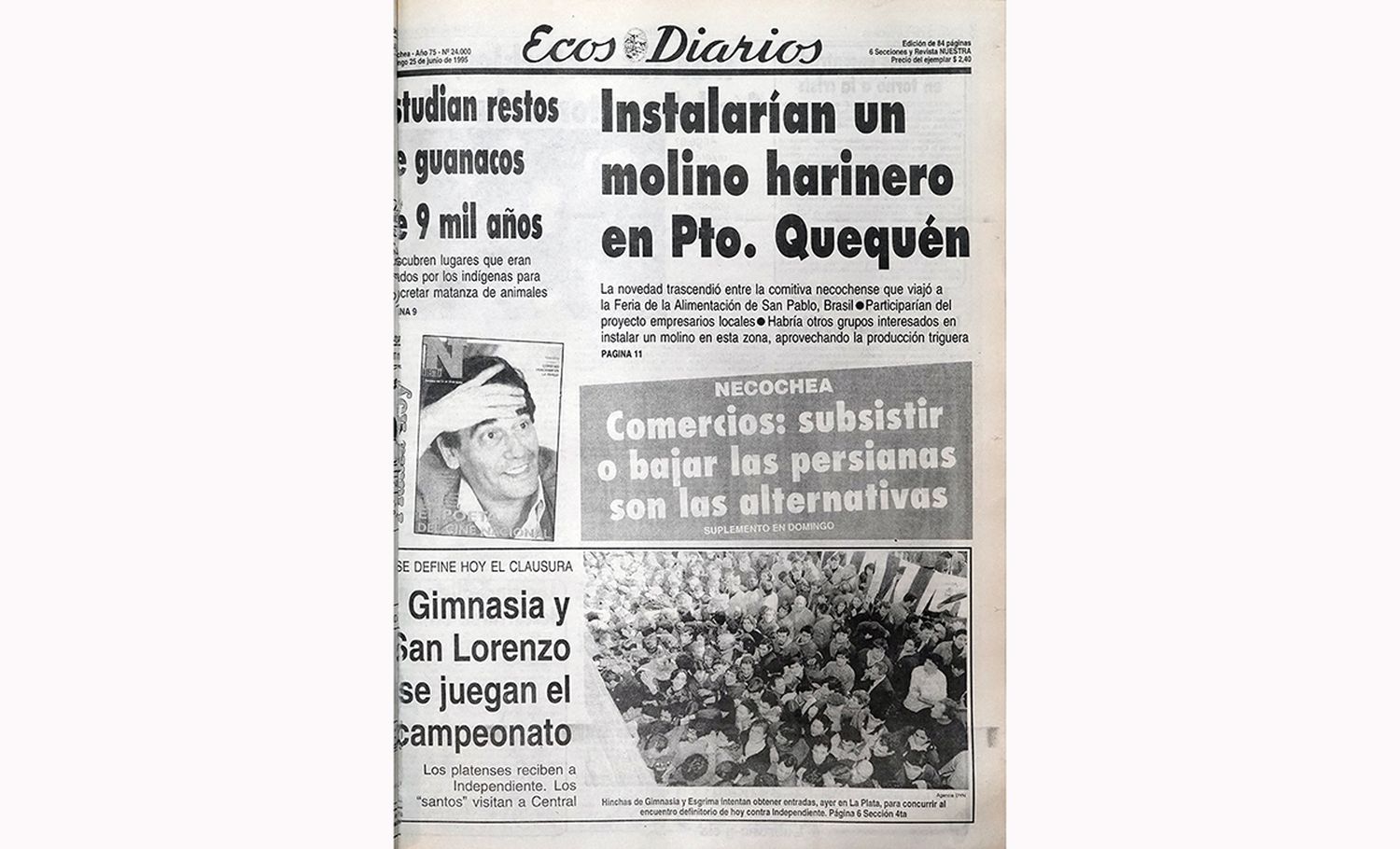 Domingo, 25 de junio de 1995