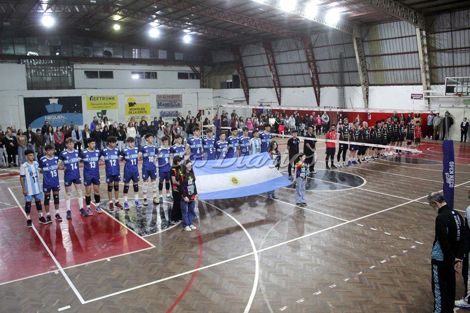 Una fiesta del Voley en el “Gigante”
