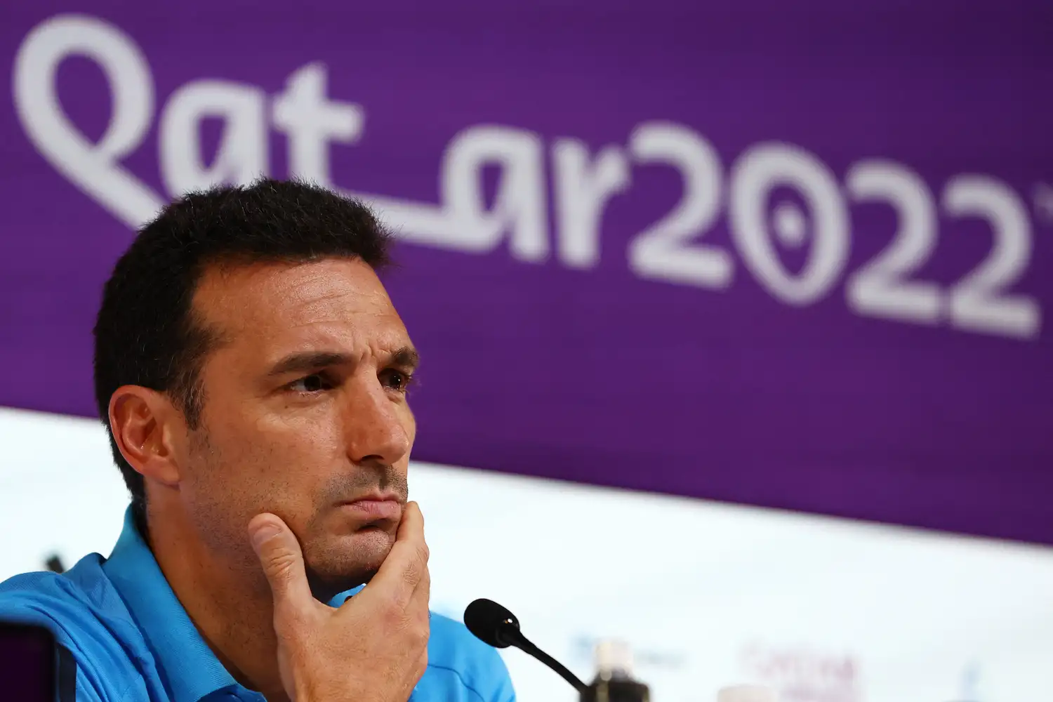 Scaloni transmite tranquilidad.