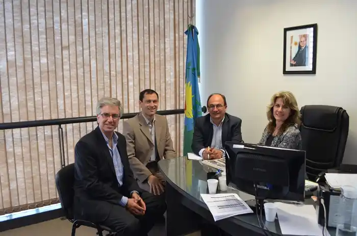 Saladillo: El Intendente Salomón dialogó con la Diputada Lordén 