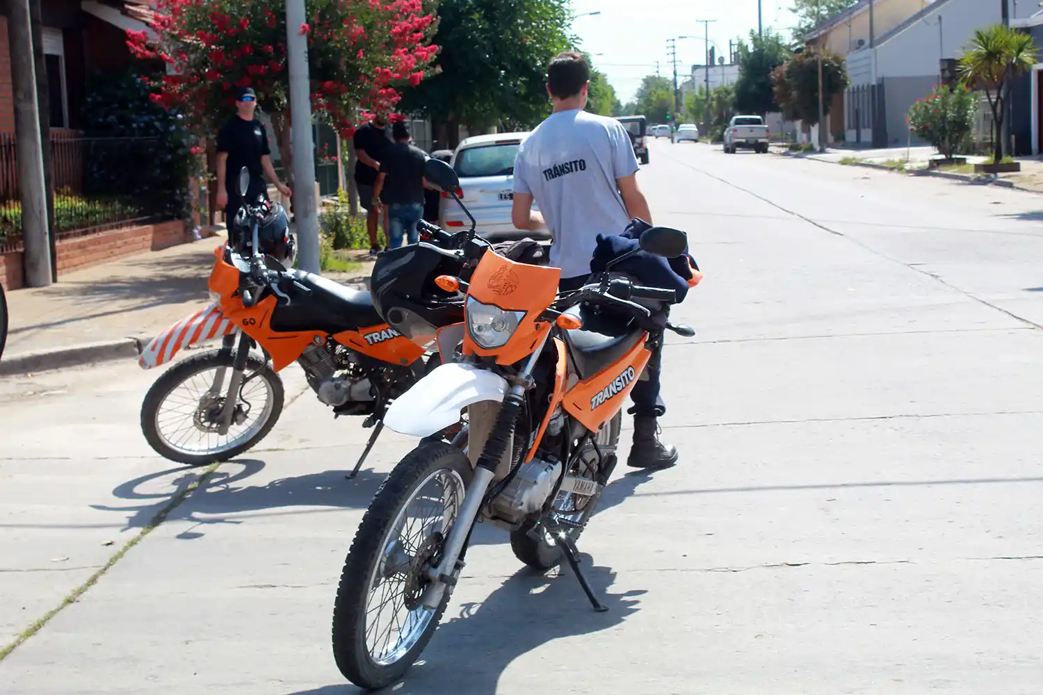 Controles. Se refuerzan en distintos sectores de la ciudad