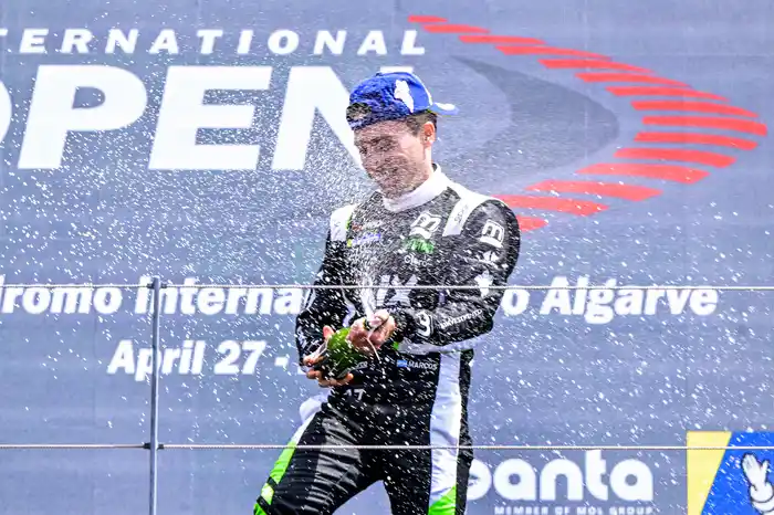 Podio de Siebert en Portimao 2024 - 2