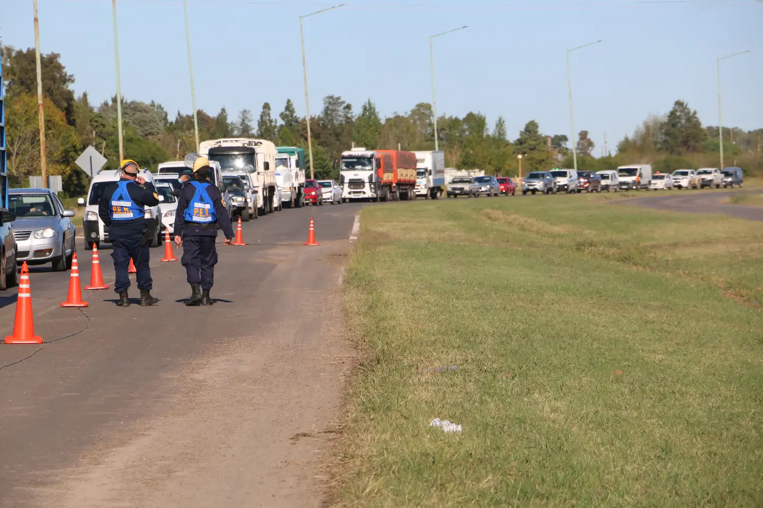 Implementaron un nuevo sistema de control para agilizar el ingreso a Gualeguaychú