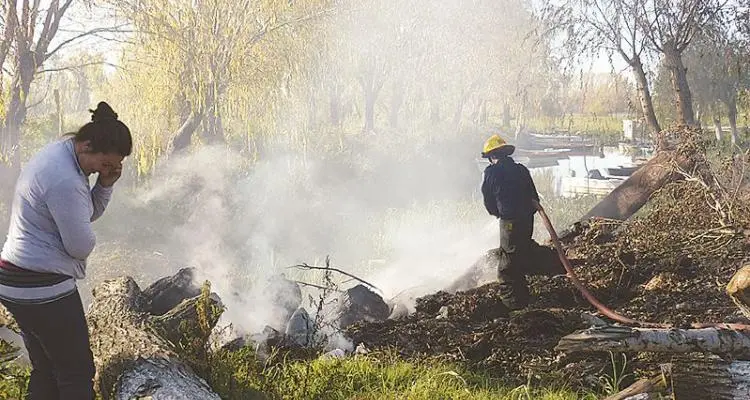 Bomberos extinguió tres principios de incendios durante el fin de semana