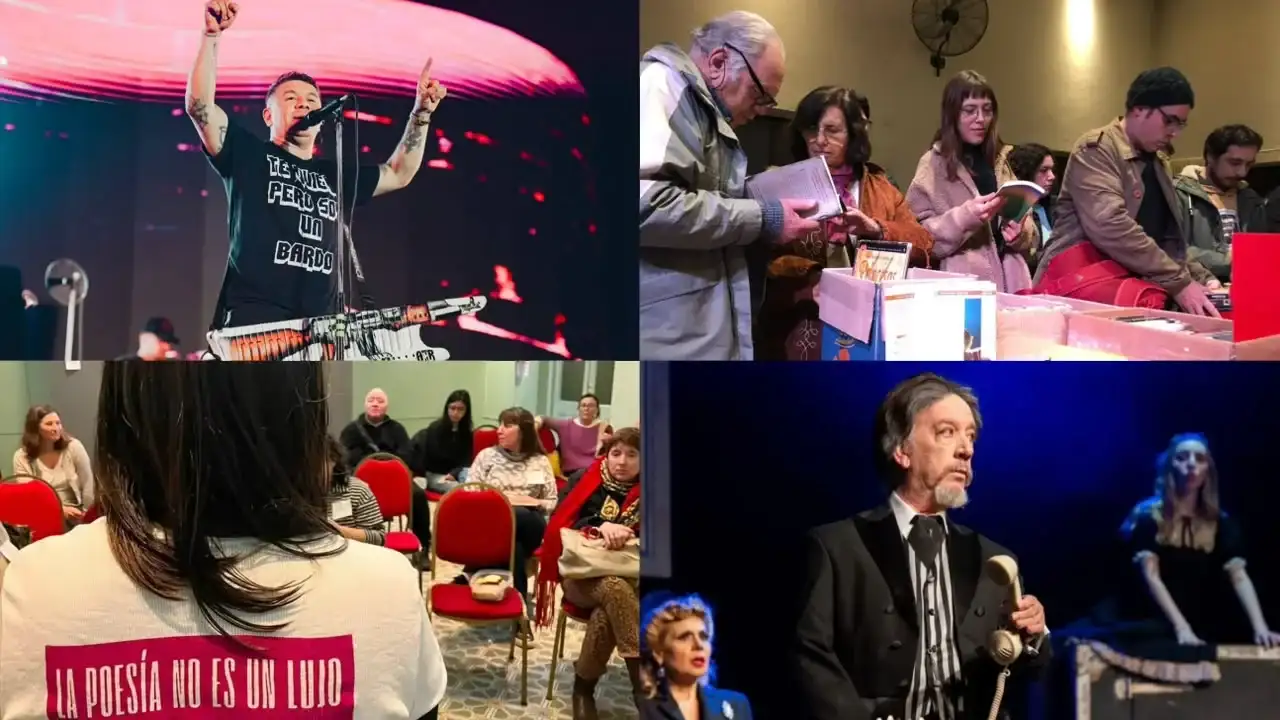 Agenda cultural del 2 al 4 de octubre en Tandil.