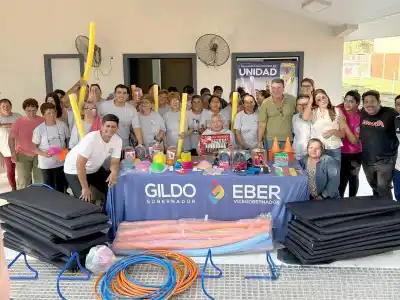 El vicegobernador Solís envió equipamiento 
deportivo al gimnasio terapéutico de Las Lomitas